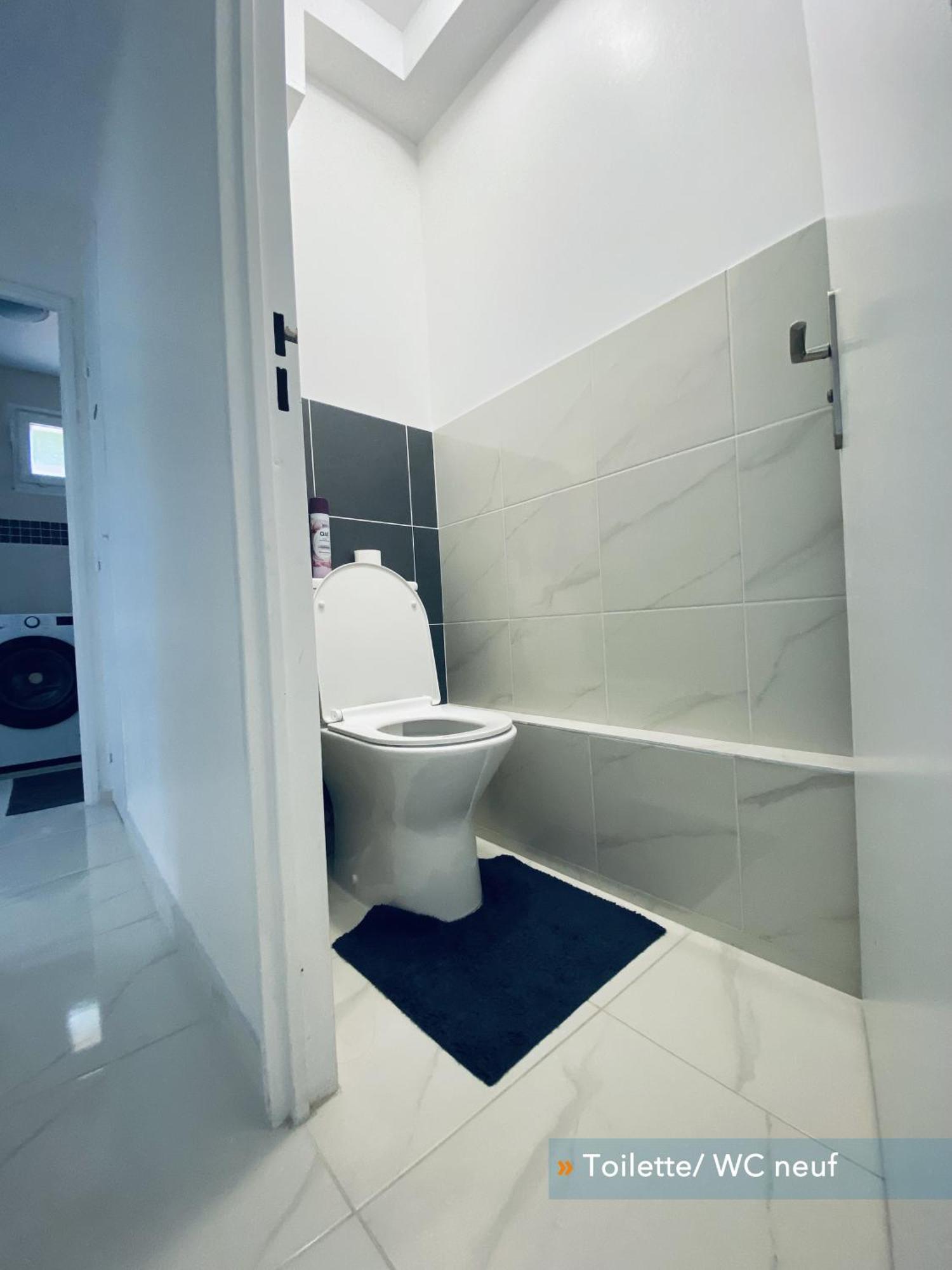Appartement Parisien Neuf, Moderne Avec Une Grande Salon, 2 Chambres, 4 Lits, Parking Gratuit, 15Min De Paris Et 13 Min Aeroport Orly Vitry-sur-Seine Luaran gambar