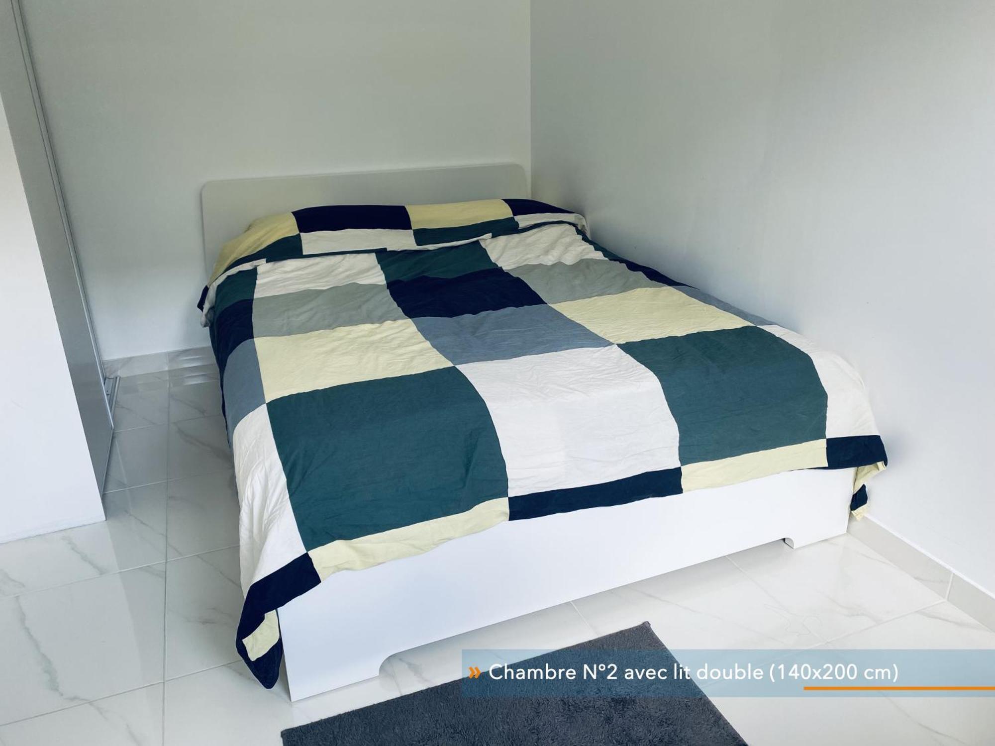 Appartement Parisien Neuf, Moderne Avec Une Grande Salon, 2 Chambres, 4 Lits, Parking Gratuit, 15Min De Paris Et 13 Min Aeroport Orly Vitry-sur-Seine Luaran gambar