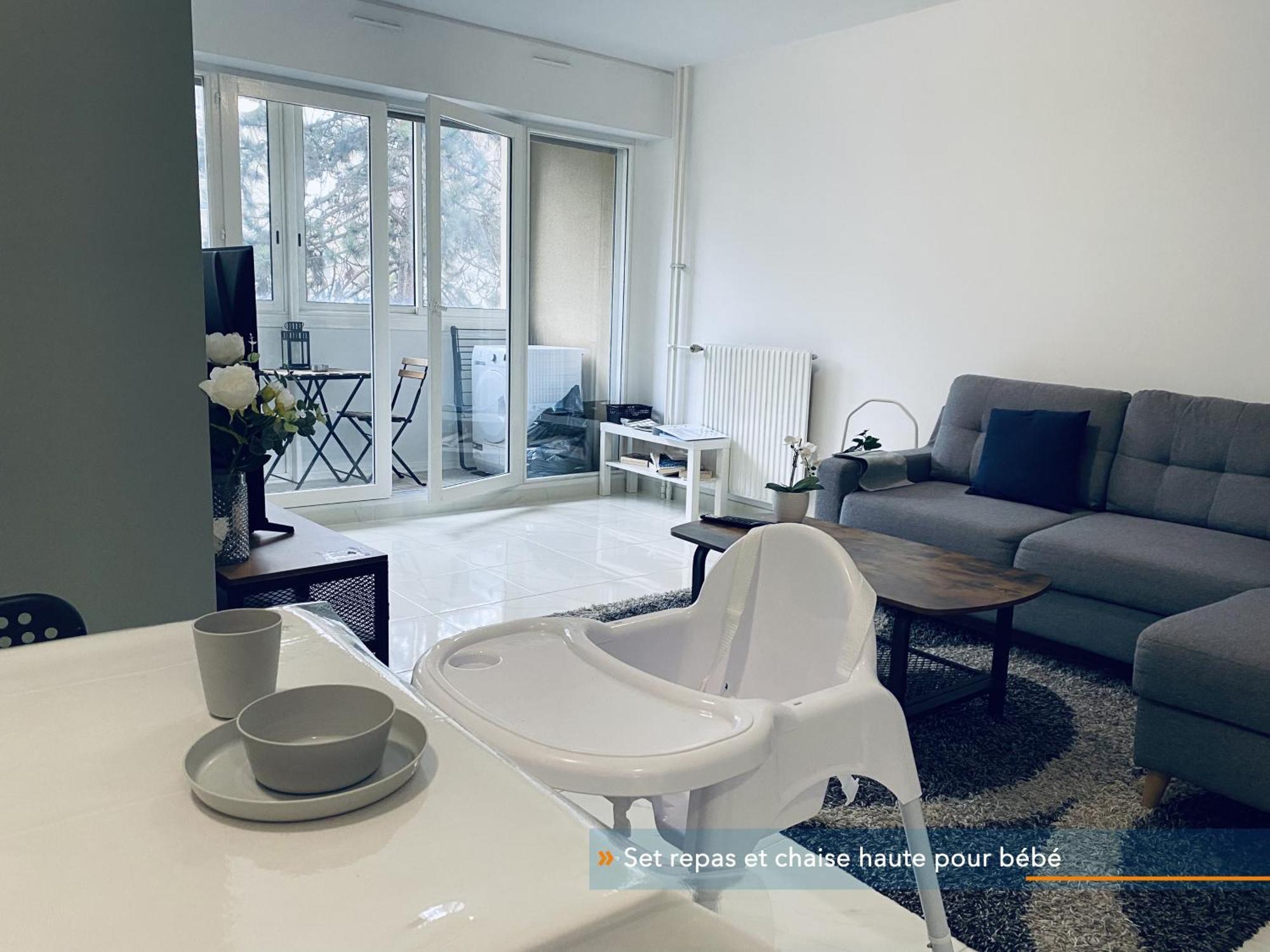 Appartement Parisien Neuf, Moderne Avec Une Grande Salon, 2 Chambres, 4 Lits, Parking Gratuit, 15Min De Paris Et 13 Min Aeroport Orly Vitry-sur-Seine Luaran gambar