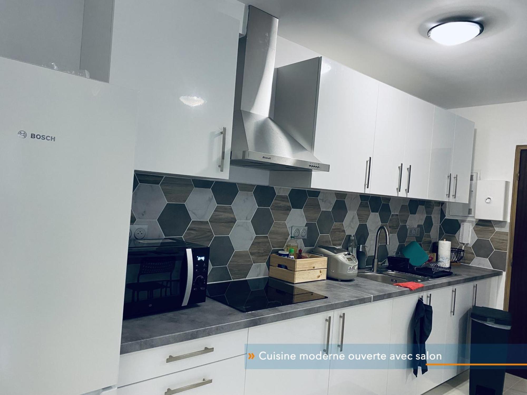 Appartement Parisien Neuf, Moderne Avec Une Grande Salon, 2 Chambres, 4 Lits, Parking Gratuit, 15Min De Paris Et 13 Min Aeroport Orly Vitry-sur-Seine Luaran gambar