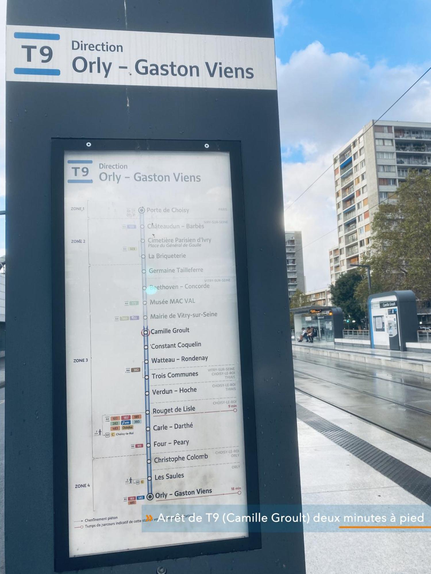 Appartement Parisien Neuf, Moderne Avec Une Grande Salon, 2 Chambres, 4 Lits, Parking Gratuit, 15Min De Paris Et 13 Min Aeroport Orly Vitry-sur-Seine Luaran gambar